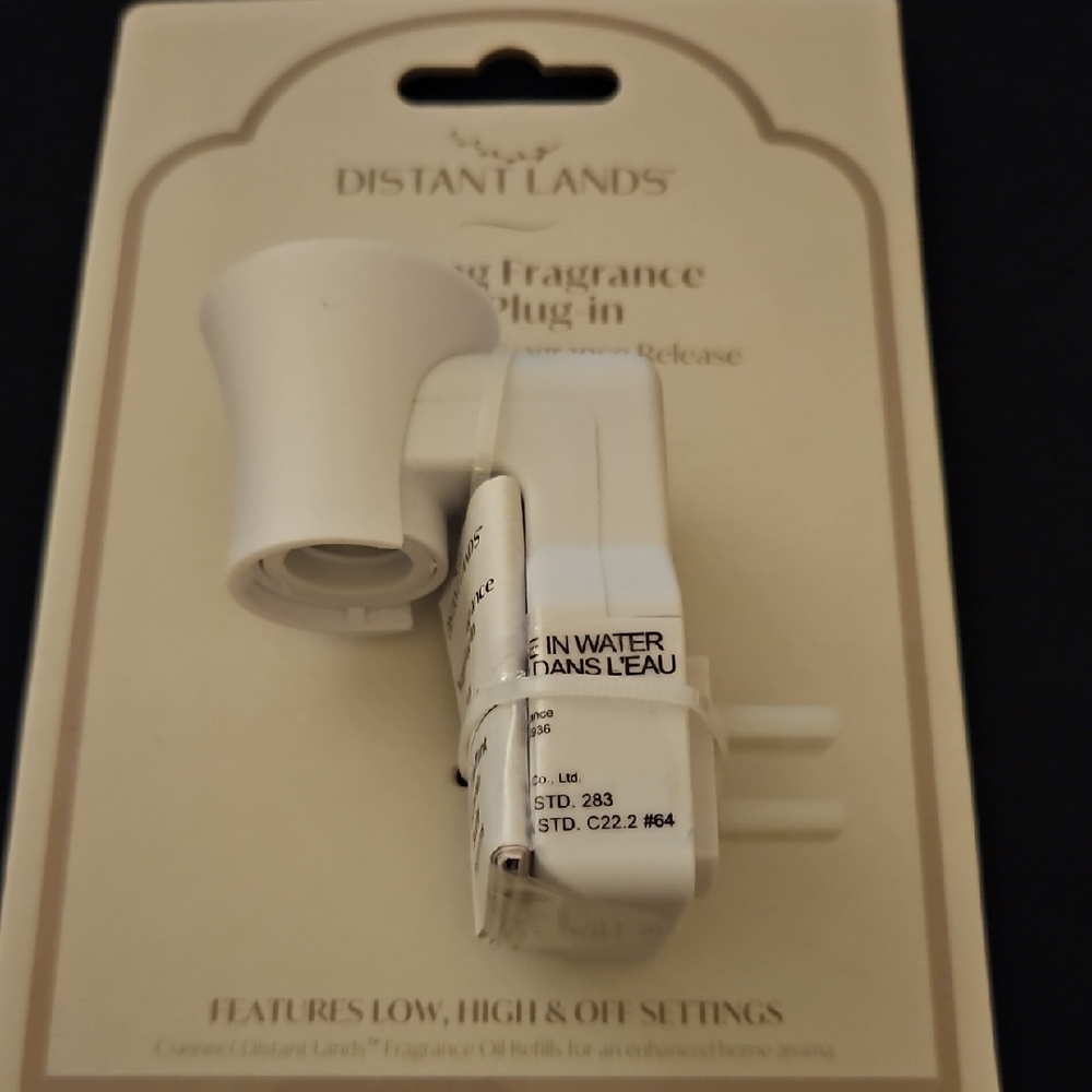 Distant Lands White Plug-In Fragrance Diffuser